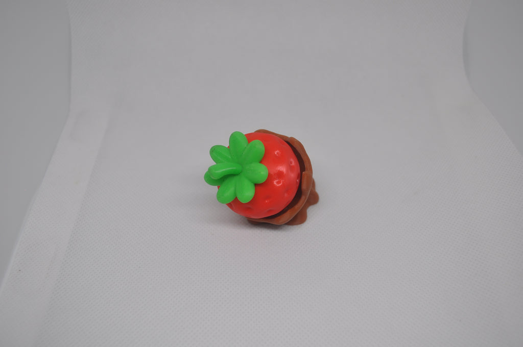 strawberry fidget clicker